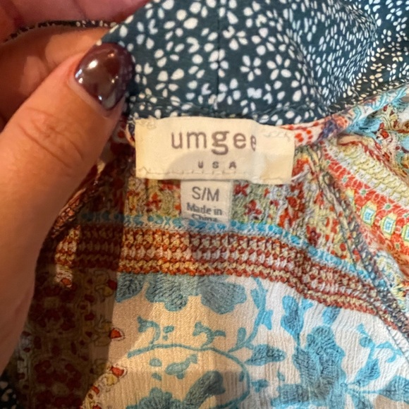 Kimono style colorful cardigan - Picture 2 of 2